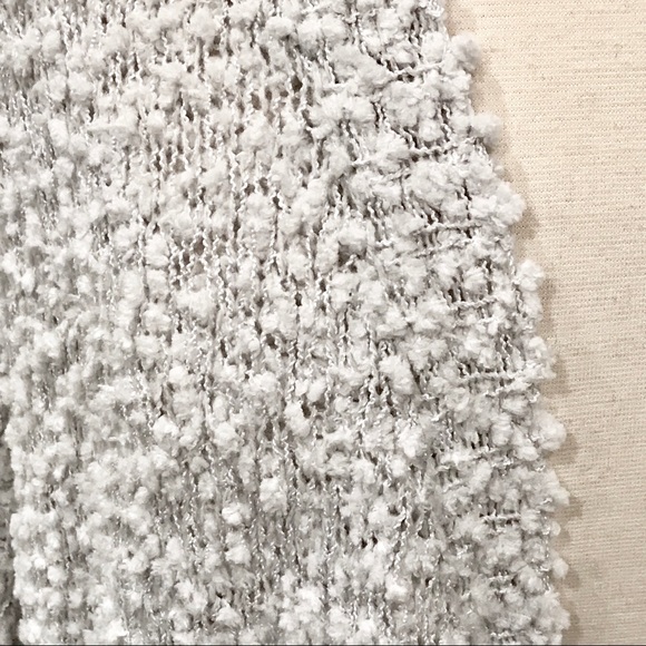 🦋LAST ONE🦋Chunky Knit Popcorn Cardigan Gray NWT - Picture 5 of 6